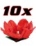 Image article 10 Bougeoirs flottants ''Rose''