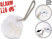 Image article Alarme de poche compacte 100 dB avec chaîne et fourrure - Blanc