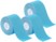Image article 3 bandes de kinésiologie pour sport (5 m) - Bleu