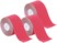 Image article 3 bandes de kinésiologie pour sport (5 m) - Rouge