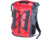sac a dos etanche 40 L rouge spécial trekking randonnée en toile pvc semptec avec anses réglables