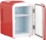Mini réfrigérateur 2 en 1 avec prise 12 / 230 V - rouge Rosenstein & Söhne. Fonction froid et chaud