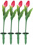Image article 2 Tulipes lumineuses solaires à LED - x2