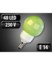 Image article Ampoule 48 LED SMD E14 vert