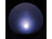 Boule lumineuse allumée dans le noir avec lumière blanc neutre