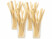 Image article 48 grandes pailles en bambou 22 cm réutilisables avec brosse de nettoyage