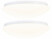 Image article 2 plafonniers LED utilisables comme appliques murales - Ø 38 cm - Blanc chaud