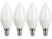 Image article 4 ampoules LED E14 bougie 6 W - 470 lm - Blanc chaud