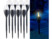 Image article 8 torches de jardin solaires à LED aspect flamme