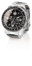 Image article Chronographe homme en acier noir mat