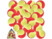 Image article 24 balles de tennis rouge