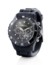 Image article Montre multifonction look chrono noir brillant