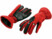 Gants polaires 3 LED - taille S - Rouge