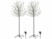 Image article 2 arbres lumineux solaires 150 cm avec 200 bourgeons LED