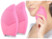 Image article 2 brosses électriques en silicone pour soin du visage