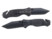 Lot de 2 couteaux pliables avec verrouillage Liner-Lock par Semptec.