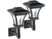 Image article 2 lampadaires LED solaires pour fixation murale