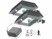 Image article 2 lampes solaires à LED 6 W pour mur et gouttière avec capteur PIR - Noir