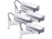 Image article 4 caméras de surveillance factices avec détecteur PIR et signal LED