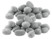 Image article  48 pierres décoratives grises pour cheminée au bioéthanol - Gris