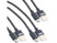 Image article 3 câbles USB-A vers Micro-USB - 100 cm