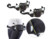 Image article 2 ceintures de running porte-bidons avec 4 gourdes