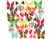 Image article 24 papillons géants en papier