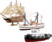Image article Pack de 3 bateaux en kit