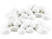 Image article 48 pierres décoratives blanches pour cheminée au bioéthanol - Blanc