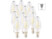 Image article 12 ampoules bougie LED E14 - 4 W - 470 lm - Blanc chaud