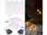 Image article 12 bougies plates à LED effet flamme scintillante