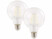 Image article 2 ampoules LED à filament E27 - 806 lm - 6 W - Blanc neutre