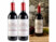 Image article 2 bougies décoratives design bouteille de vin - Grand modèle