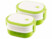 Image article 2 lunch box 700 ml à 2 étages avec poignée de transport - Sans BPA