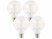 Image article 4 ampoules LED à filament E27 - 806 lm - 6 W - Blanc neutre