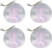 Image article 4 ornements à LED couleur changeante