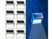 Image article 8 appliques solaires LED rectangulaires en acier