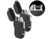 Image article 2 briquets rechargeables à double arc électrique, coloris noir