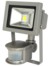Image article Projecteur étanche à LED avec capteur PIR - 10 W blanc chaud