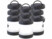 Image article 9 mini lampes de camping pliables, fonctionnement à piles, 20 lumens, 0,5 Watts