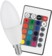 Image article Ampoule bougie à LED COB RVB avec télécommande - 3W