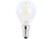 Ampoule Goutte LED à filament, E14, 3,5 W, 360 lm, 360°, Blanc chaud