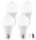 Image article 4 ampoules LED 12 W / E27 / 1055 lm avec détecteur de mouvement - Blanc