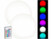 Image article 2 boules lumineuses à LED solaires télécommandées RVBB, 60 lm, IP67, Ø 20 cm
