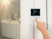 Thermostat mural pour plancher chauffant, LCD, touches tactiles, programmable