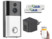Image article Visiophone HD sans fil connecté avec fonction interphone, carillon et batteries