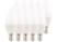 Image article 10 ampoules bougie LED E14 480 lm 270° A+ - 6 W - blanc du jour