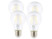 Image article 4 ampoules LED à filament - culot E27 - forme Classique - Blanc