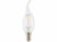 Image article Ampoule LED à filament - culot E14 - forme Flamme - Blanc