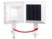 Image article Lampe solaire 6 LED pour clôture et gouttière